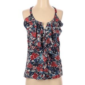 Eight Sixty Floral Print Sleeveless Blouse